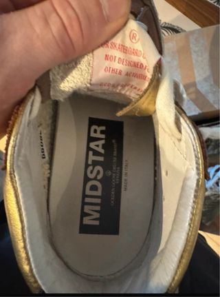 Zapatillas Golden Goose Marrón y Dorado