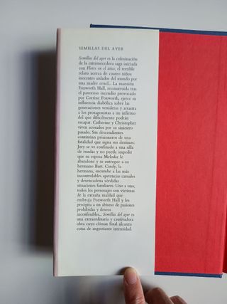 Novela de terror "Semillas Del Ayer"