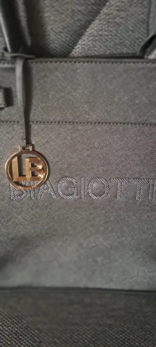 Borsa BIAGIOTTI donna grigio e oro