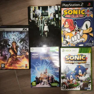 Lote Videojuegos PS4, PS2, Xbox 360 y pc