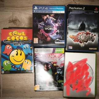 Lote Videojuegos PS4, PS2, Xbox 360 y pc