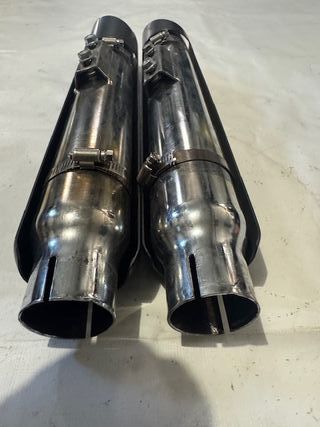 Harley Davidson Dyna Vance Hines 3 pulgadas Twin S