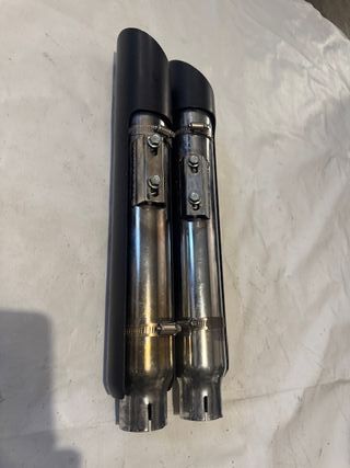 Harley Davidson Dyna Vance Hines 3 pulgadas Twin S