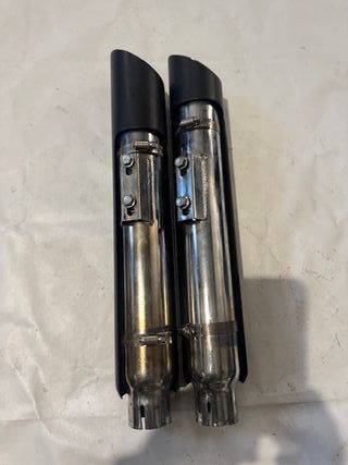 Harley Davidson Dyna Vance Hines 3 pulgadas Twin S