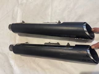Harley Davidson Dyna Vance Hines 3 pulgadas Twin S