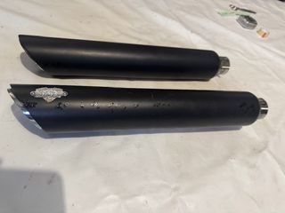 Harley Davidson Dyna Vance Hines 3 pulgadas Twin S