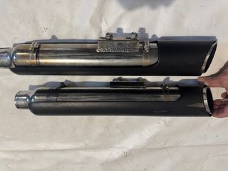 Harley Davidson Dyna Vance Hines 3 pulgadas Twin S
