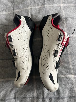 Zapatillas Ciclismo Ekoi Strada Blancas