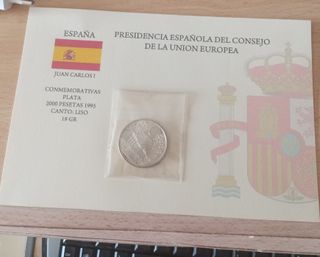 Moneda 2000 Pesetas Plata 1995
