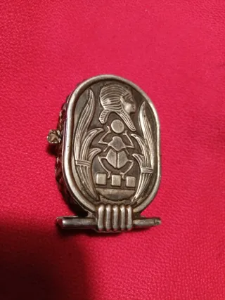 Antigua cajita pastillero plata ley