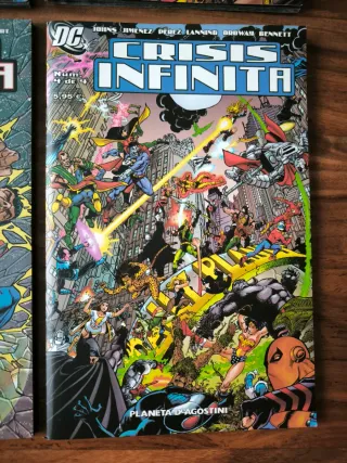 Crisis infinitas DC completa