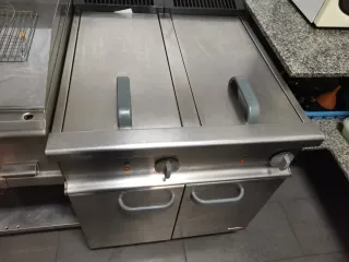Freidora Industrial Doble Cubeta 15L