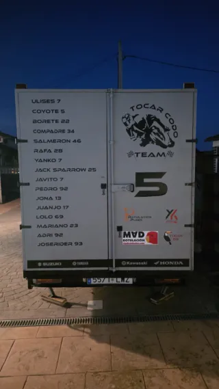 Remolque cerrado 2 ejes