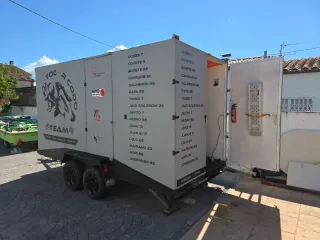 Remolque cerrado 2 ejes