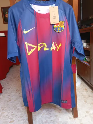 Camiseta fútbol Talla L pequeña