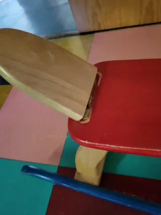 Balancín de madera infantil