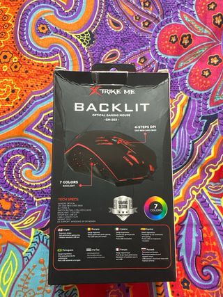 Ratón Gaming Xtrike Me Backlit GM-203