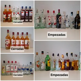 Lote de botellas resto de la temporada verano
