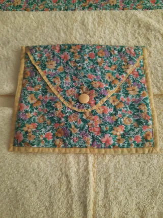 Toalla grande playa/tumbona floral rizo doble