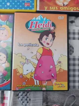 Lote 5 DVDs Infantiles Clásicos Cuentos