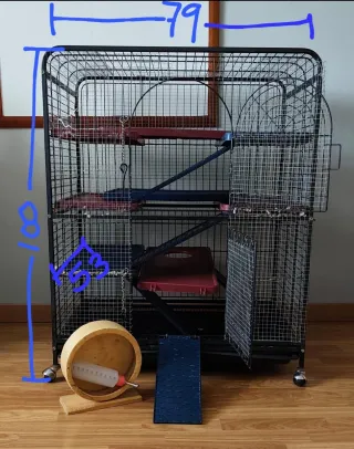 Jaula grande para mascotas