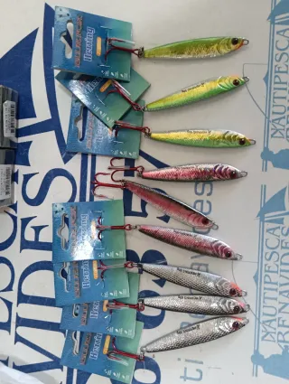 Lote 9 Jigs Blue Fox Herring 50g