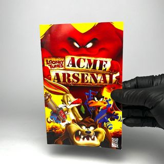 Looney Tunes Acme Arsenal PS2 Completo Italiano