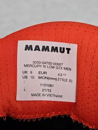 ZAPATILLAS DE SENDERISMO PARA HOMBRE MAMMUT
