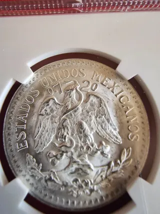 STATI UNITI MESSICANI - 50 Centavos - Anno 1944.