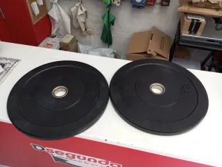 2 Discos Pesas Olímpicos 10kg