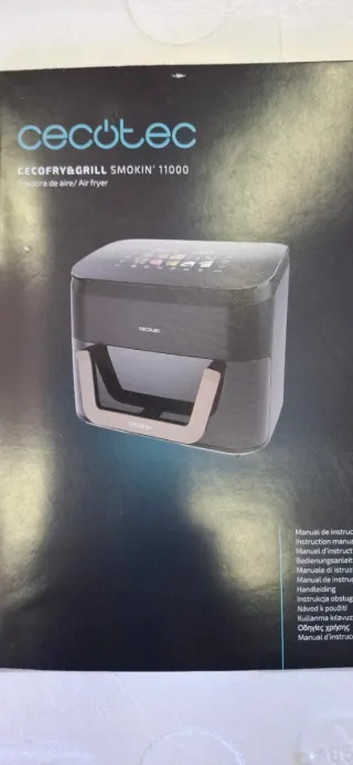 Freidora de aire Cecotec smoking grill 11000