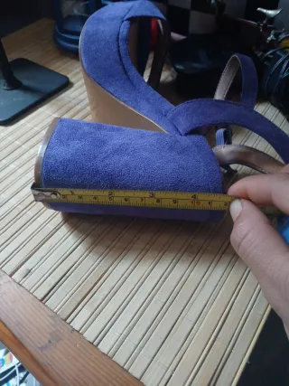 Sandalias Marypaz Moradas Talla 36