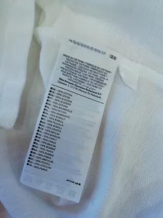 Polo blanco Nike vintage nuevo talla L