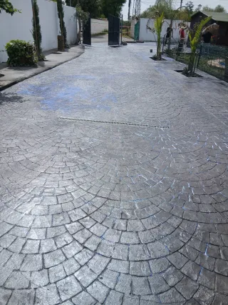Hormigón impreso