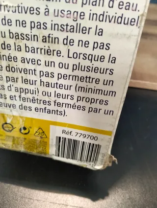 Gre Valla Seguridad para Piscina 3,66x1,33m