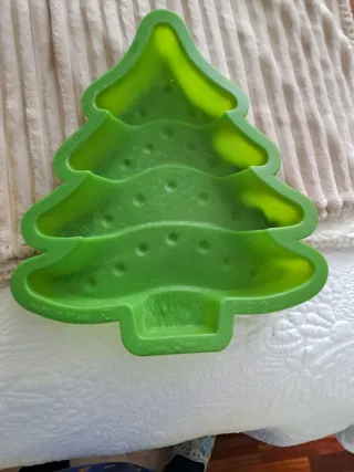2 Moldes Silicona Estrella y Árbol