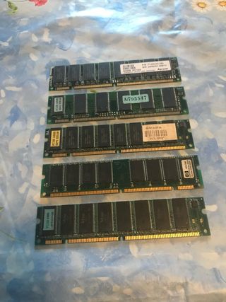 Memorias RAM PC100 64MB