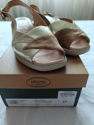 Sandalias Ramis Piel Talla 37
