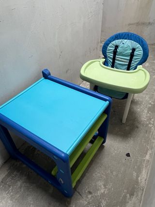 Trona y silla/mesa  Jane
