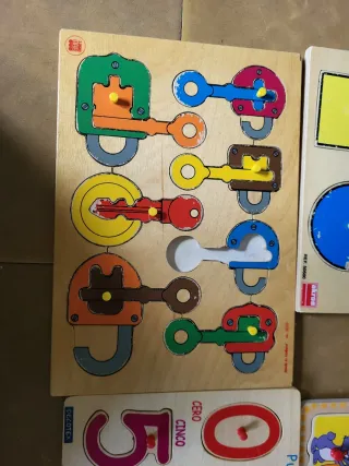 Juegos de Encajables de Madera