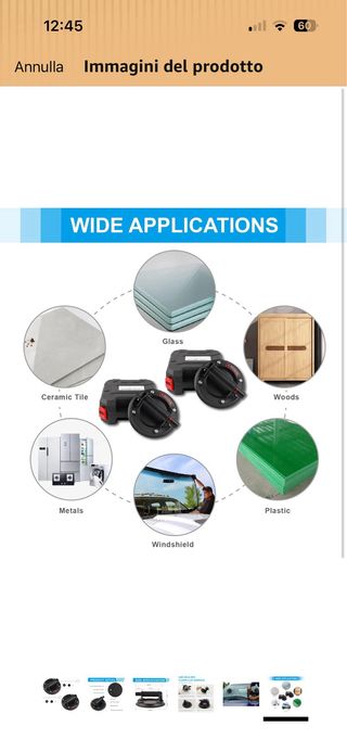 Ventose per vetro e piastrelle