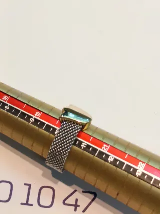 Anillo TOUS Oro 18kt y Acero Talla 23