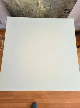 Mesa cuadrada Ikea Vihals blanca