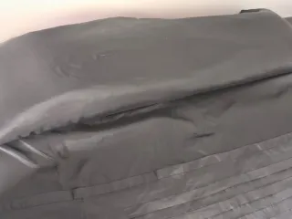 Colcha Cama 150 Negra y Plata 265x240