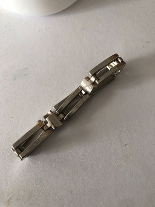 Pulsera de plata eslabones