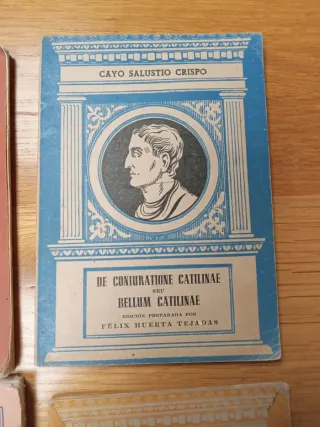 Lote libros latinos