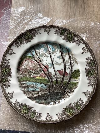 Set 6 Platos Johnson Brothers Porcelana