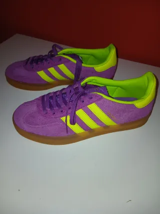 Gazelle Mujer Talla 40 Morado/Verde