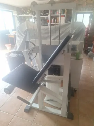 Máquina de extensión de cuádriceps