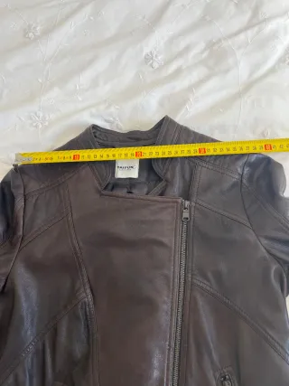 Chaqueta Piel TAIFUN Talla M Marrón